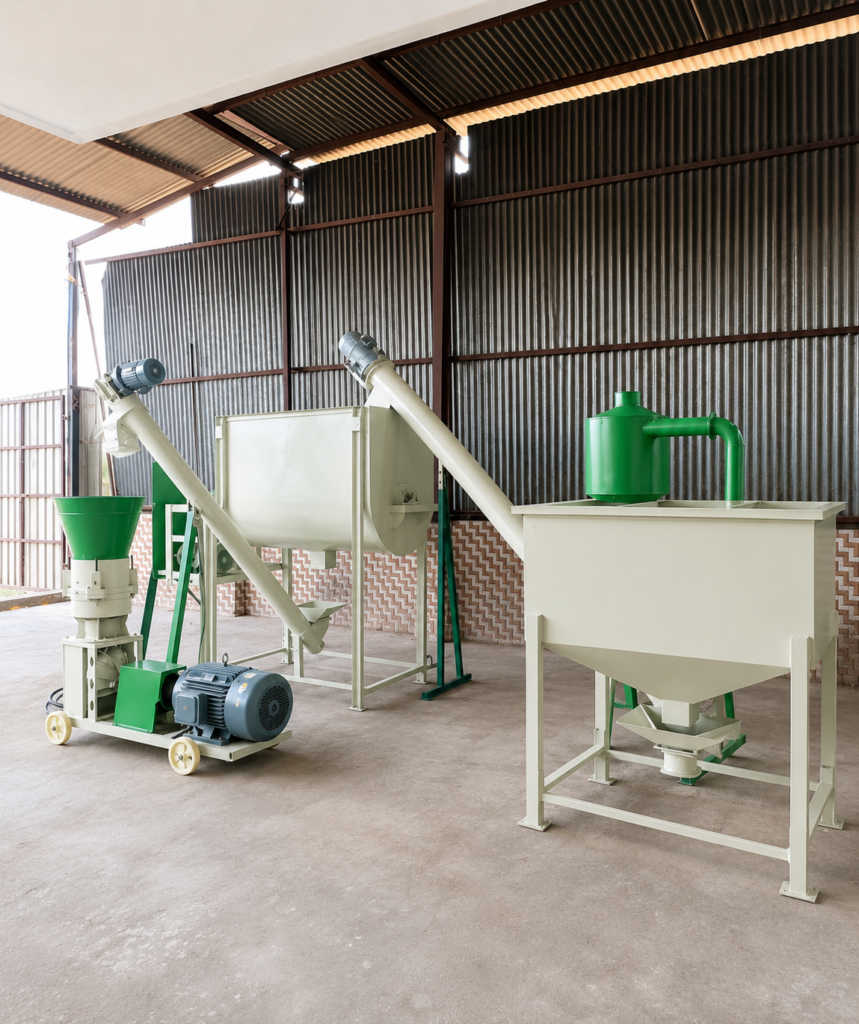 Saw Dust Pellet Plant